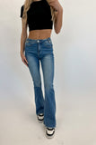 Evangeline High Rise Flare Jeans