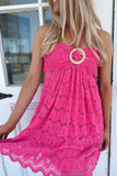 Pink Dream Halter Mini Dress- FINAL SALE