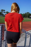 Go Big Red Tee Red