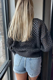 Ella High Rise Patch Pocket Denim Shorts