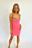 Pink Petals Mini Dress