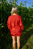 All “N” Nebraska Crew Red