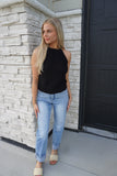 Prairie Cuffed Jeans Light Denim