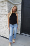 Prairie Cuffed Jeans Light Denim