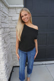 Claire Knit Top Black