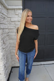 Claire Knit Top Black