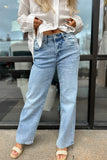 Saturday Mid Rise Straight Jeans