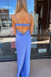 Seaside Maxi Dress Slate Blue