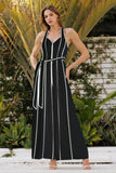 The Perfect Jumpsuit- Black/White