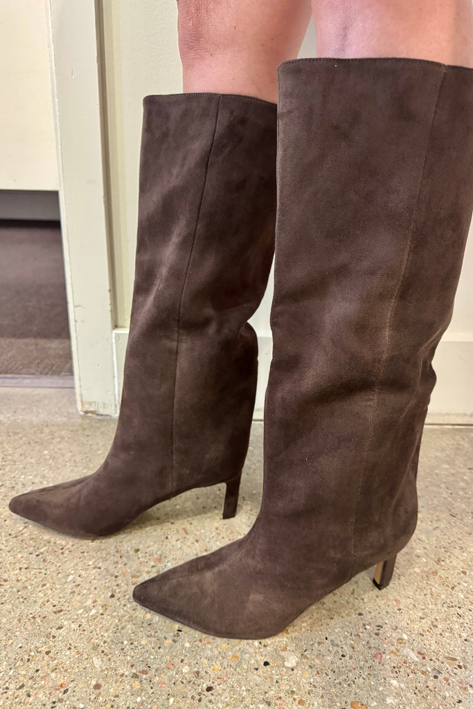 Estelle Chinese Laundry Boot - Brown