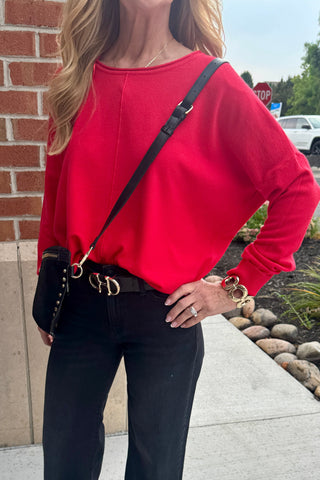 Dreamy Red Sweater