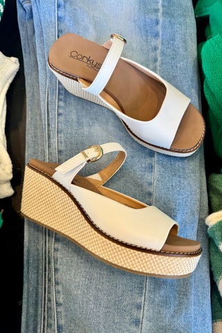 Corky's Treat Yourself- White- FINAL SALE
