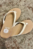 Yellowbox Farrie Flip Flop- Ivory