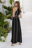 The Perfect Jumpsuit- Black/White
