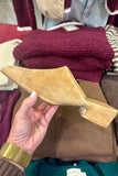 Steve Madden Dessa Slide- Tan Suede