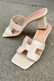 Lasting Heel- Ivory