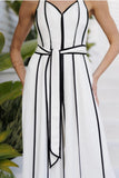 The Perfect Jumpsuit- White/Black