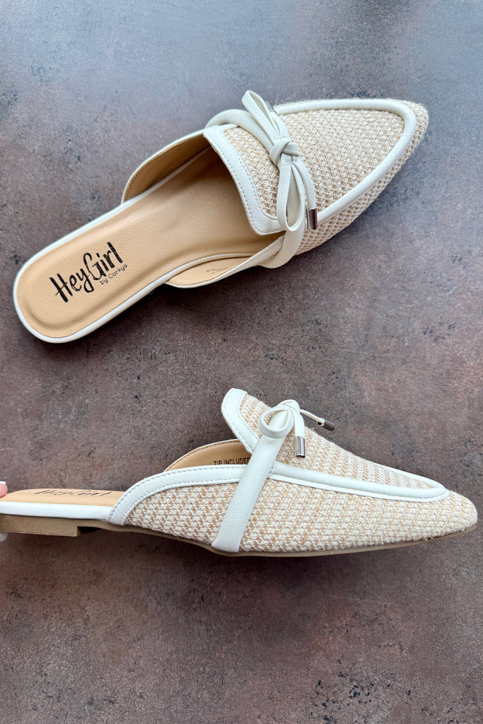 Corkys Tip Included Mule- Ivory Combo