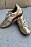 Mathew Sneaker- Gold