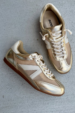 Mathew Sneaker- Gold