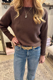 Allie Brown Sweater