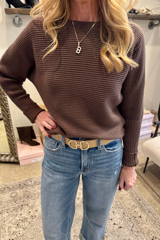 Allie Brown Sweater