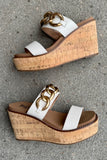 Corkey's On Vacay Wedge- IVORY