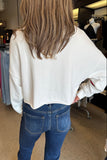 Ne Herbie & Patches Sweatshirt- White