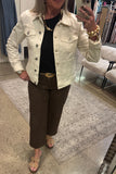 Risen Denim Jacket - Ivory