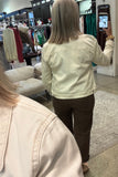 Risen Denim Jacket - Ivory