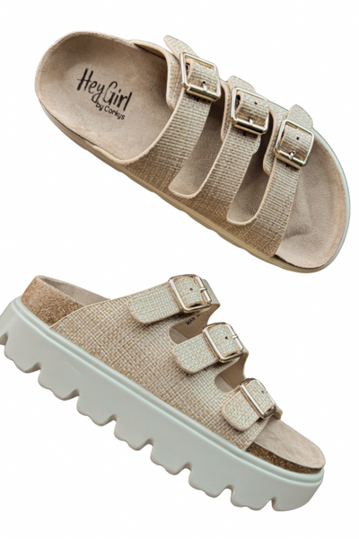 Corky's Threes Company- Raffia