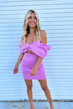 Last Call Mini Dress Lavender- FINAL SALE