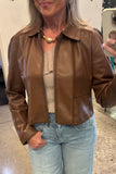 The Stitch Jacket- Hazelnut