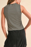 Isla Top Black/Cream