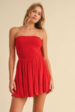 Bali Mini Dress Red