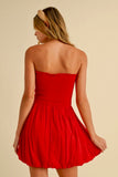 Bali Mini Dress Red