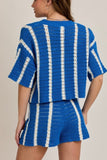 Sloane Knit Set Blue