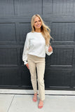 Harvest High Rise Straight Jeans