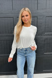 Mabel Top White