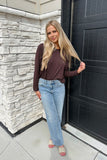 Mabel Top Brown