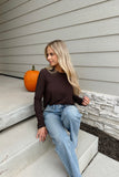 Mabel Top Brown