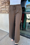 Tulum Beach Pants Dark Brown