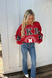 Husker Crew Red