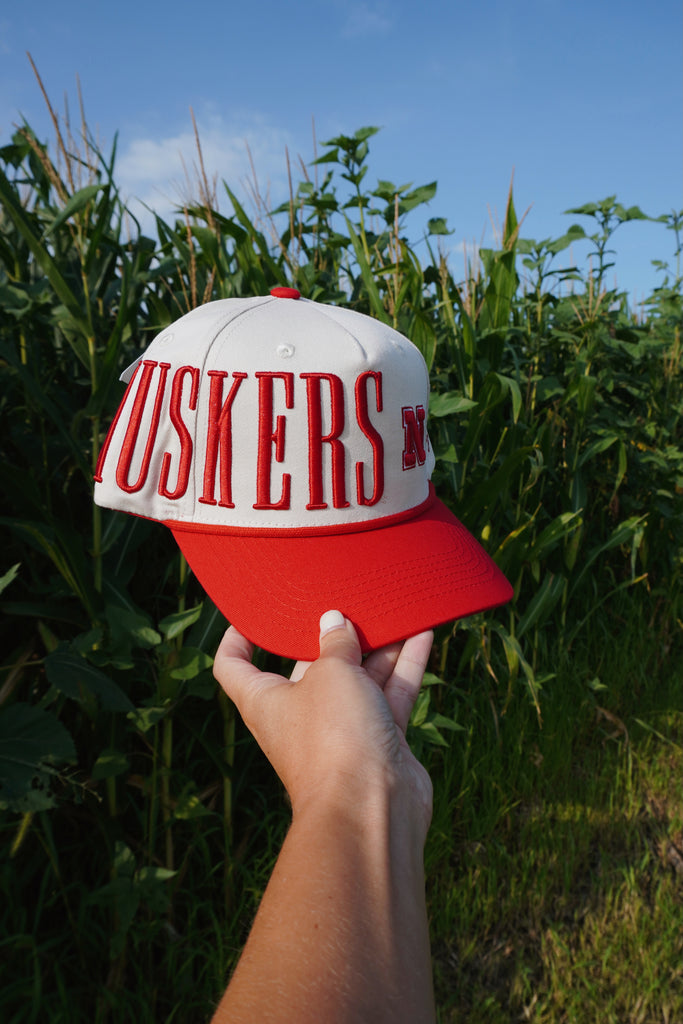 Huskers Embroidered Trucker Hat