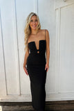 Lila Maxi Dress Black
