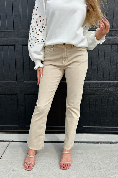 Harvest High Rise Straight Jeans