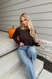 Mabel Top Brown