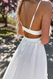 La Jolla White High-Low Dress