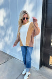 Bella Longsleeve Top Tan/Brown
