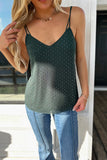 Hunter Green Embellished Tank
